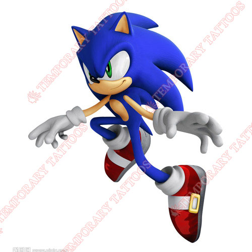 Sonic the Hedgehog Customize Temporary Tattoos Stickers NO.5322